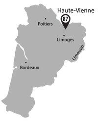 Carte Nouvelle-Aquitaine